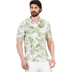 Tommy Bahama Mens Bird Sanctuary Polo Shirt, NWT